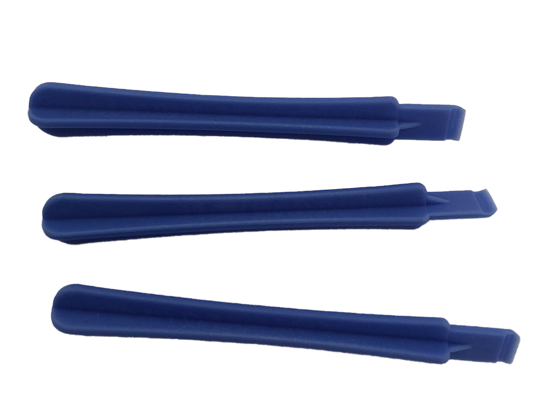 Espatulas de plastico color azul